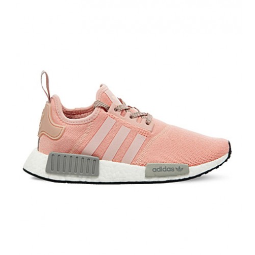 Adidas NMD R1 Runner Vapor Pink Light Onix Grey Offspring [ REAL BOOST CUSHIONING ]